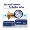 OEBLD Regulador de presión de agua de latón para RV 4050_3
