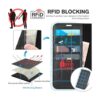 TUCCH Funda para iPhone 14 Pro Max funda tipo cartera con_3