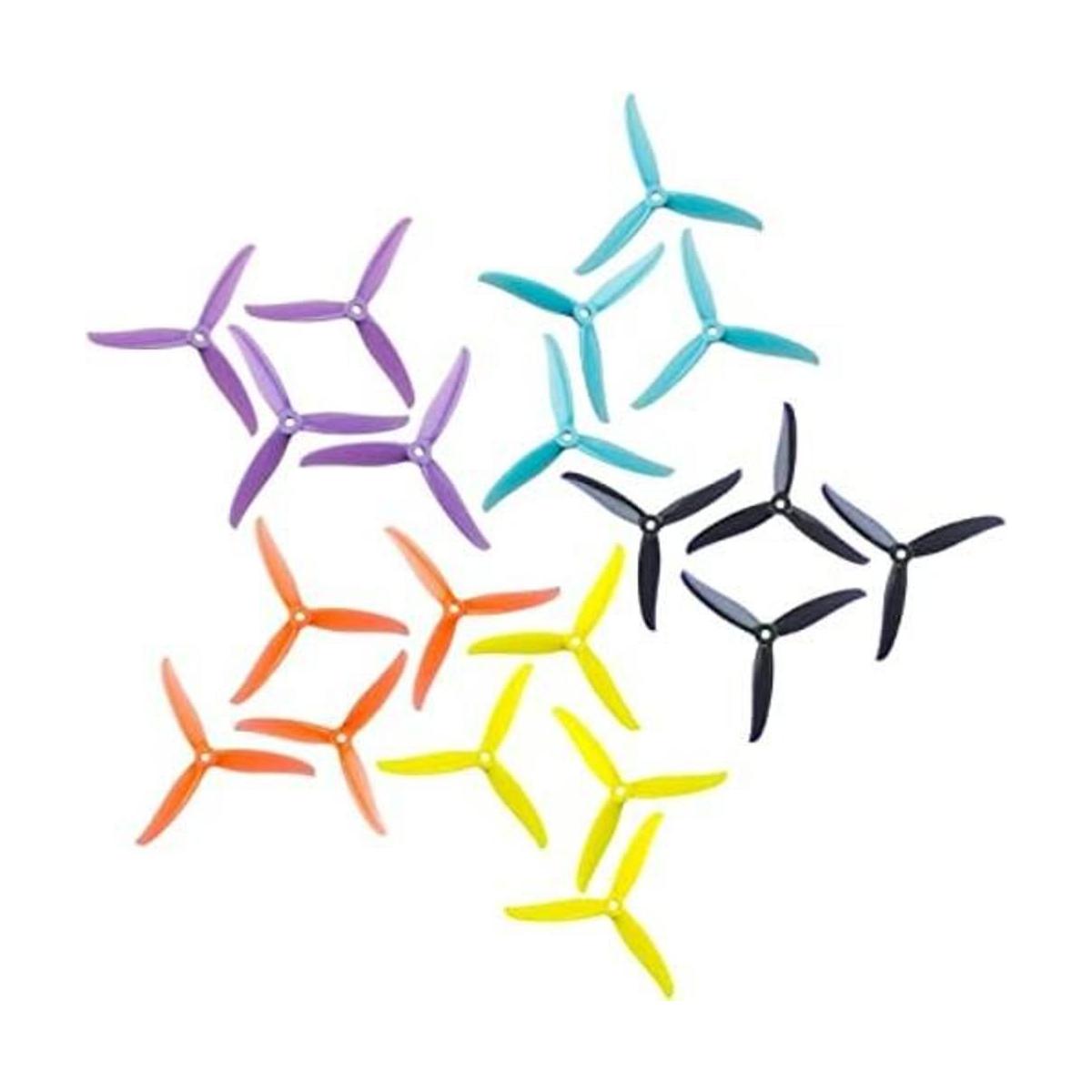 Gemfan Hurricane 4937 Hélice de 3 palas de 5 pulgadas