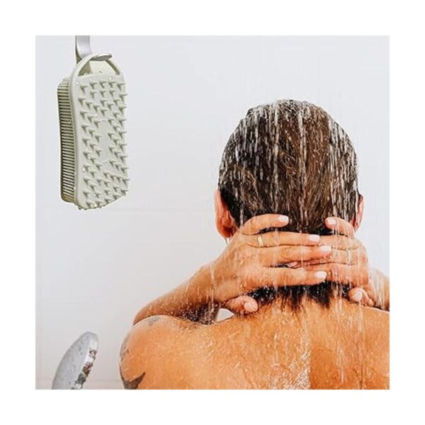 2 unidades exfoliantes de silicona para el cuerpo cepillo