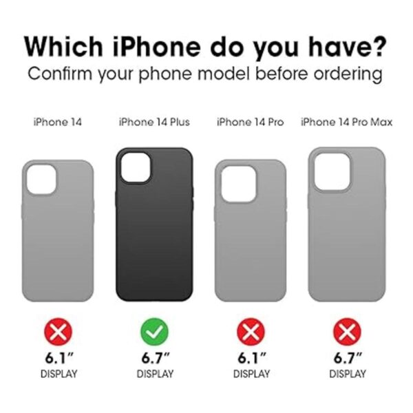 OtterBox DEFENDER XT SERIES para iPhone 14 Plus color negro_2