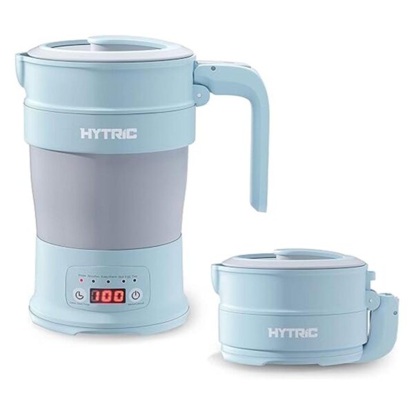 HYTRIC Hervidor eléctrico de viaje 23.7 fl oz hervidor