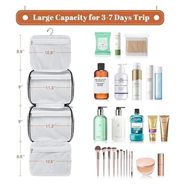Neceser para mujer organizador de maquillaje de viaje_2