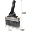 ROLLINGDOG Deck Stain Brush Cepillo de pintura de