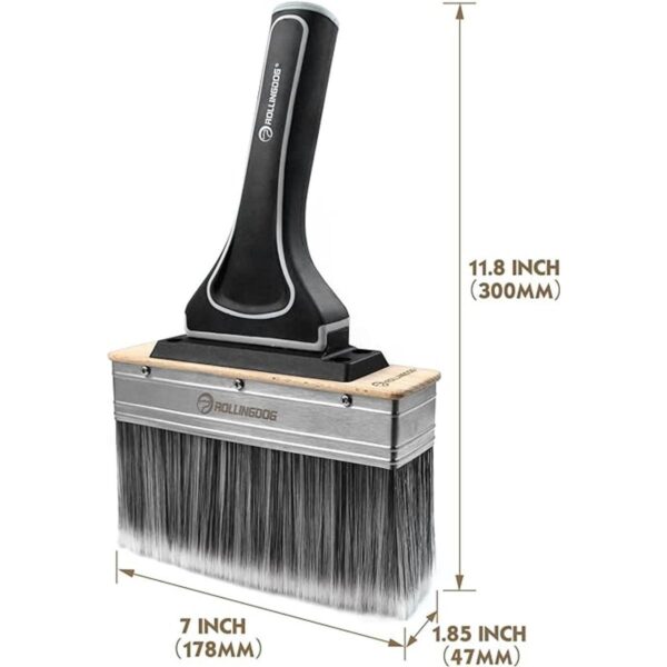 ROLLINGDOG Deck Stain Brush Cepillo de pintura de