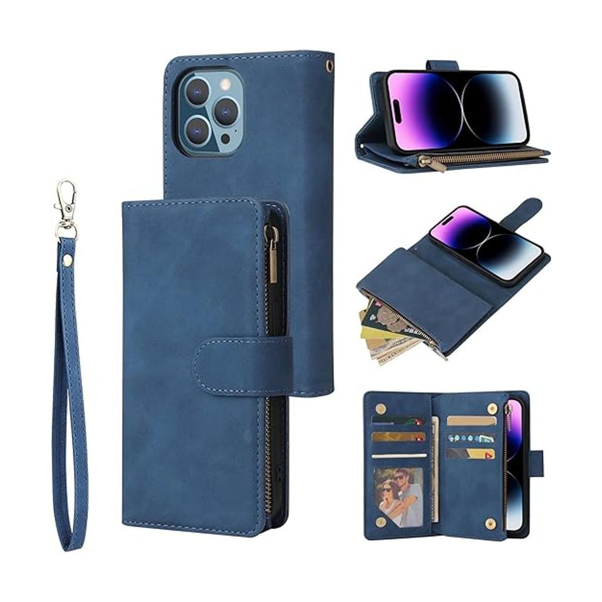 RANYOK Funda tipo cartera compatible con iPhone 14 Pro