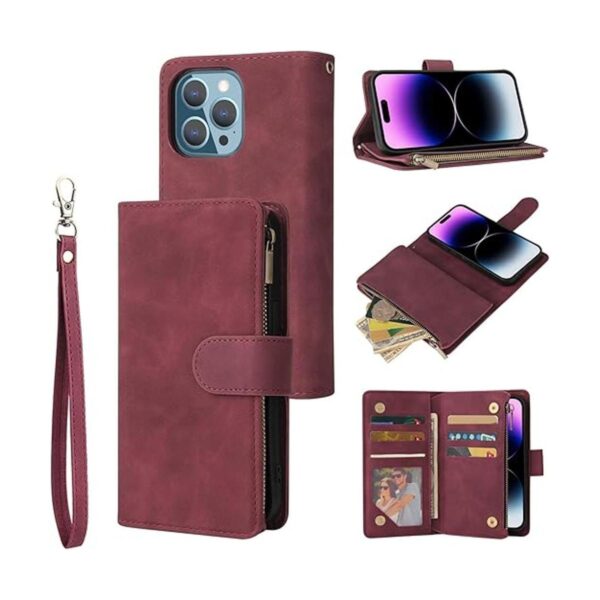 RANYOK Funda tipo cartera para iPhone 14 Pro Max de 6.7_1