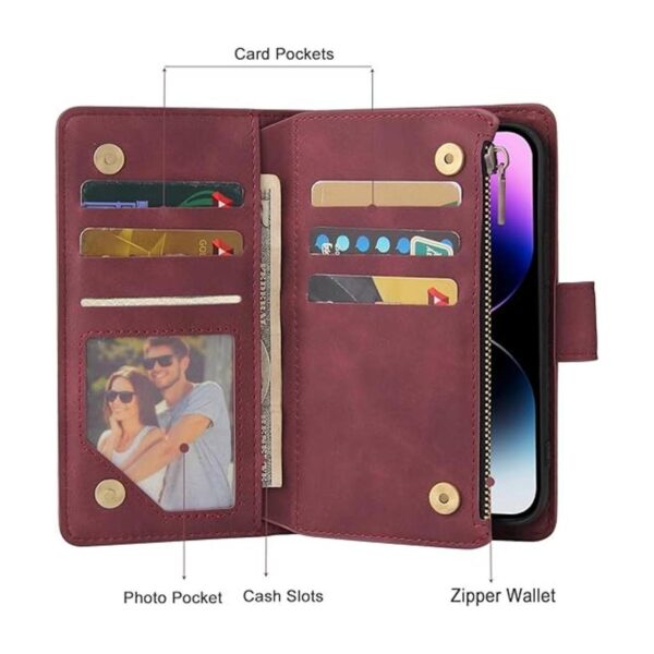 RANYOK Funda tipo cartera para iPhone 14 Pro Max de 6.7_3