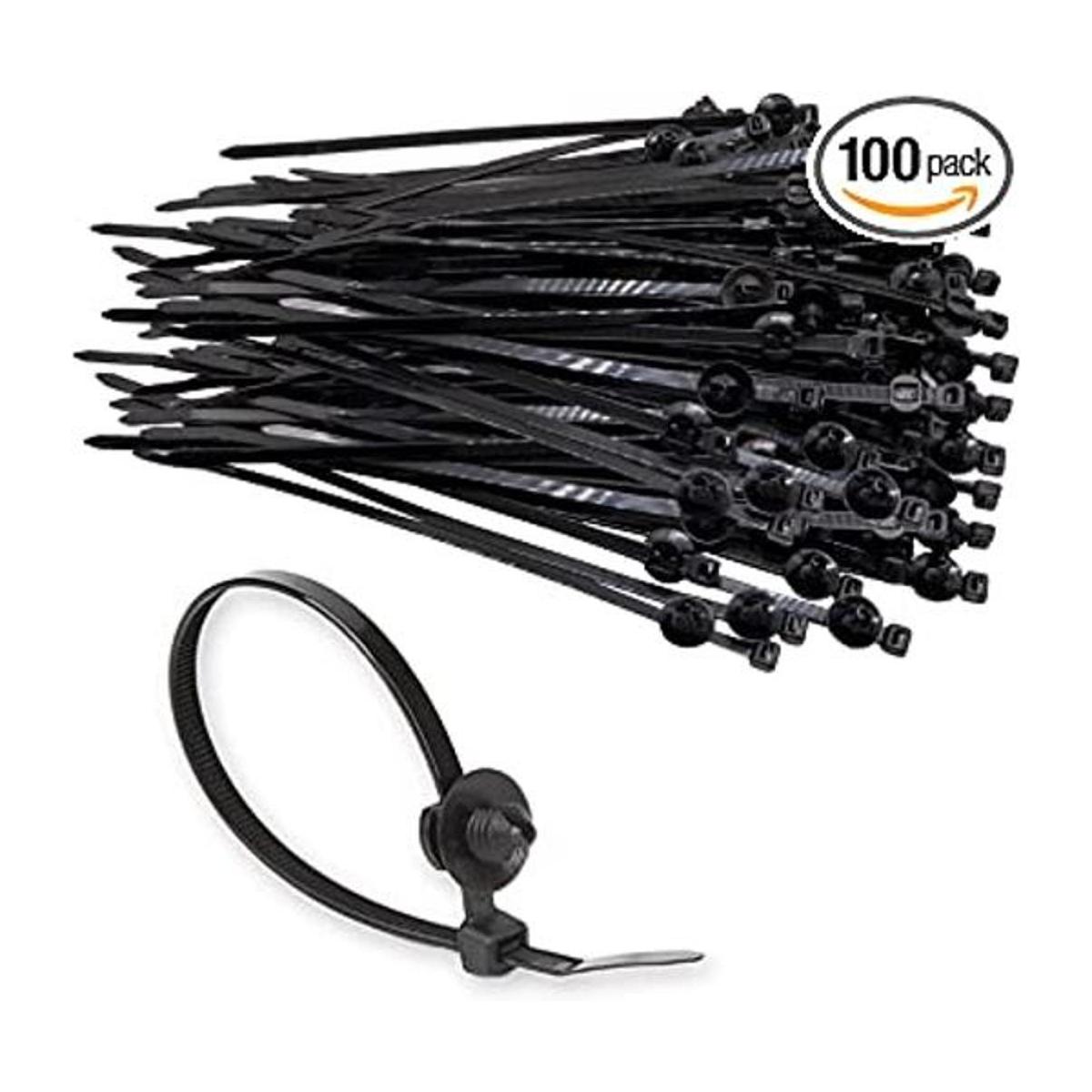 Bridas para cables de 8 pulgadas bridas negras con