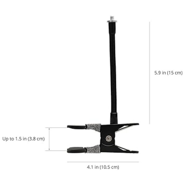 Holicfun Soporte de abrazadera de clip flexible para