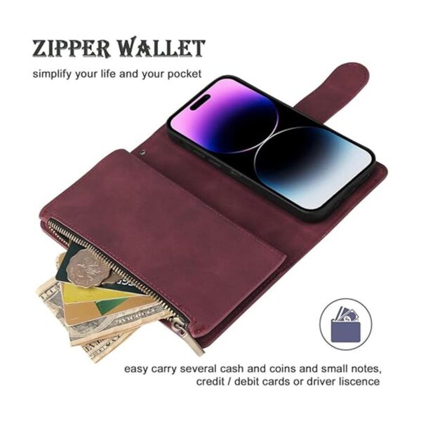 RANYOK Funda tipo cartera para iPhone 14 Pro Max de 6.7_5