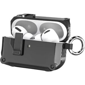 Funda para Airpods Pro con clip de bloqueo magnético_1