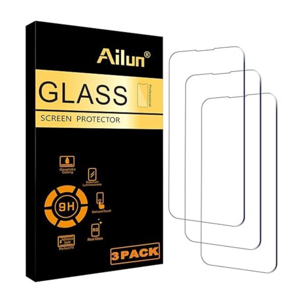 Ailun Protector de pantalla de vidrio para iPhone 14_1