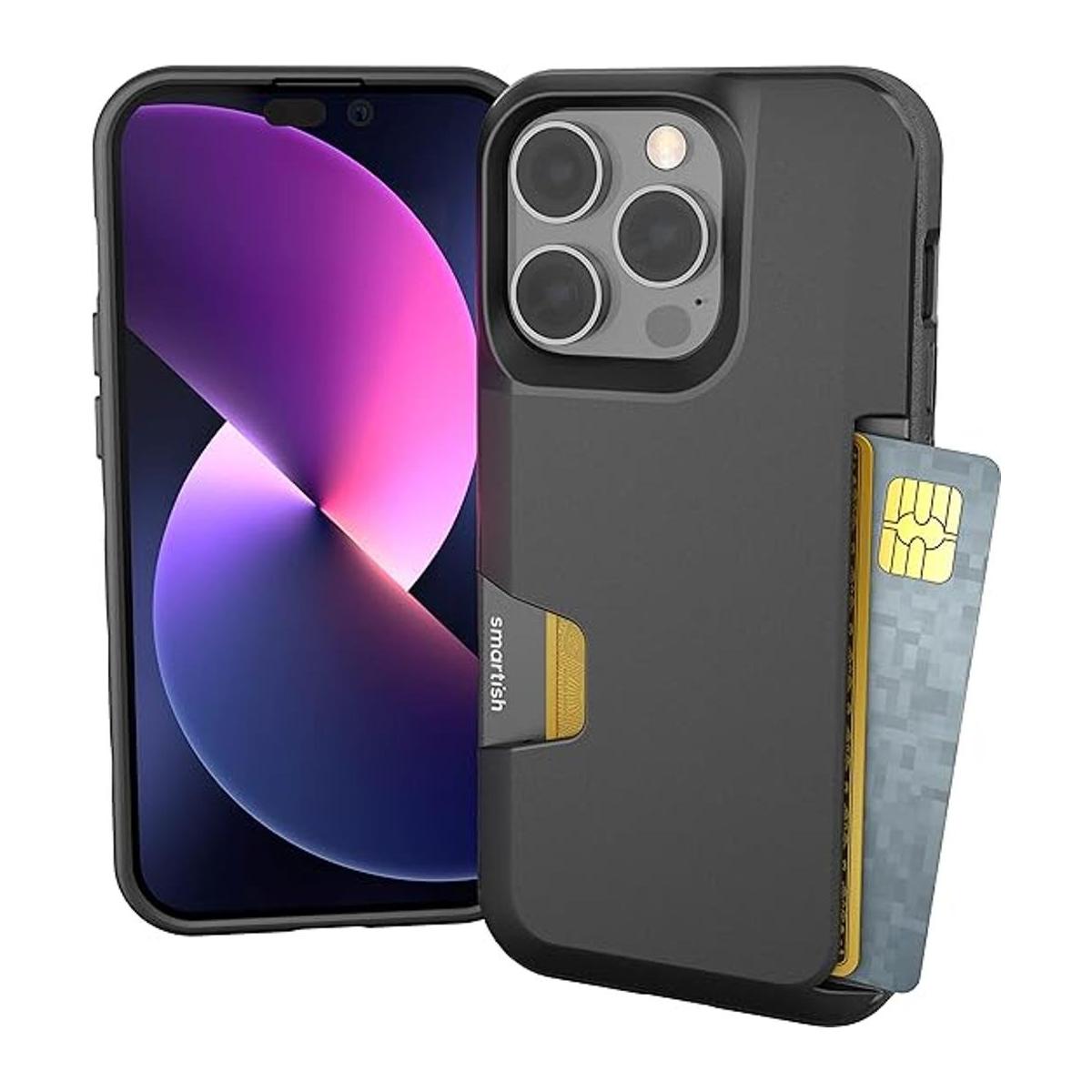 Smartish Funda tipo cartera para iPhone 14 Pro Wallet