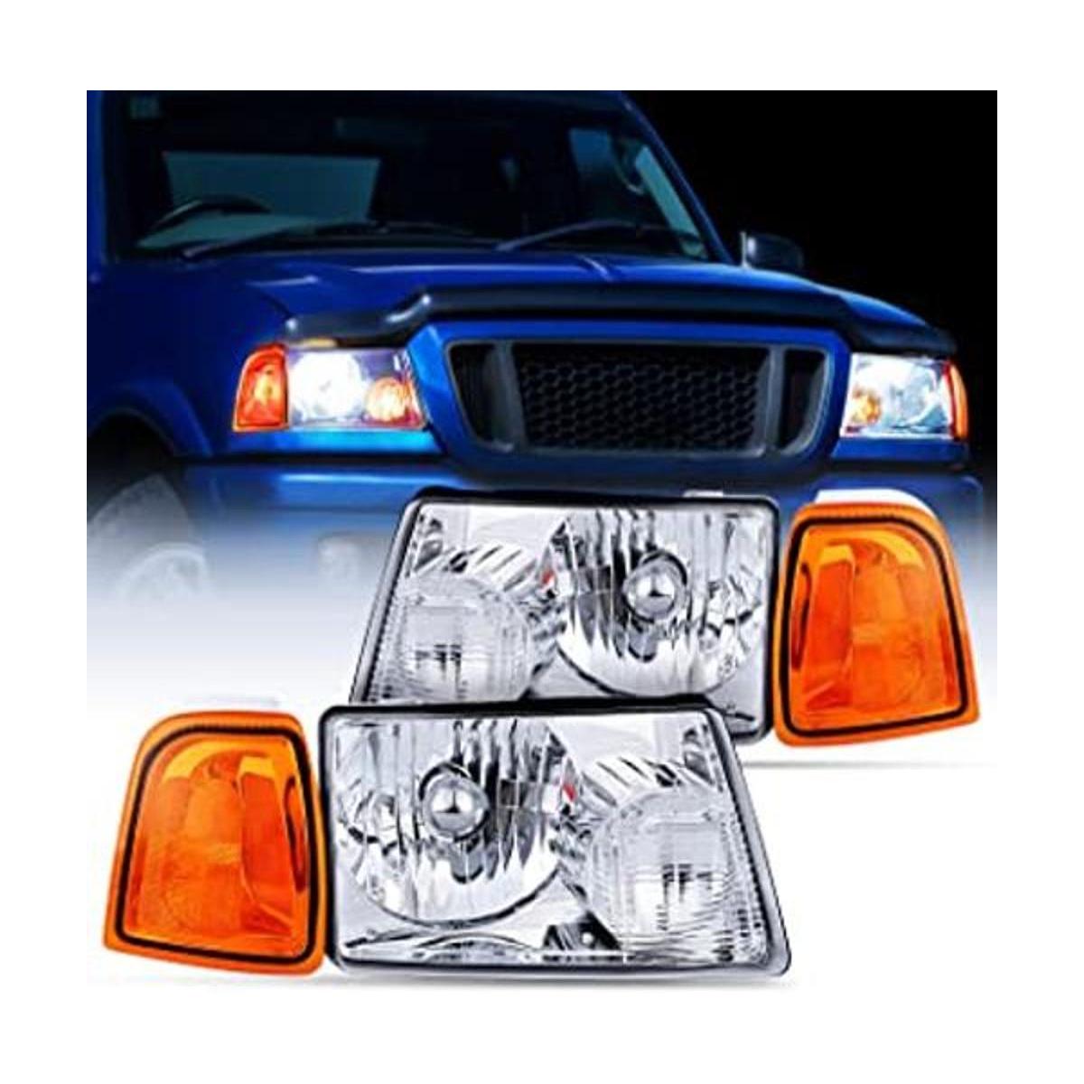 Nilight Conjunto de faros delanteros para 2001 2002