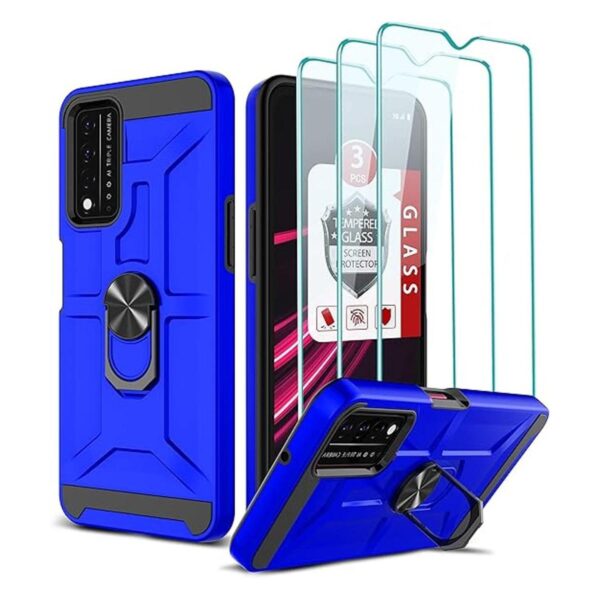 TMobile Revvl V 5G Funda Revvl V 5G con protector de_1