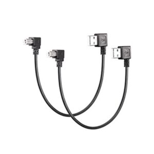 CERRXIAN Cable de impresora USB A a B de 90 grados ángulo_1