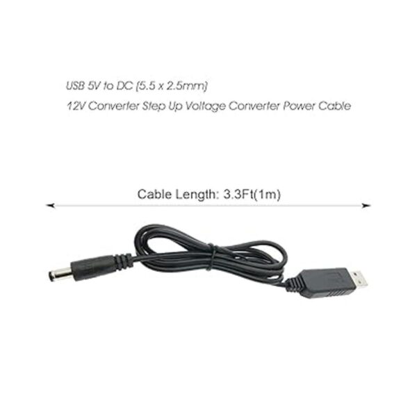 KSOPUERT USB de 5 V a CC 0.217 x 0.098 in 12 V_2