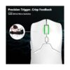 DELUX Mouse inalámbrico para juegos M800PRO con sensor PAW_4