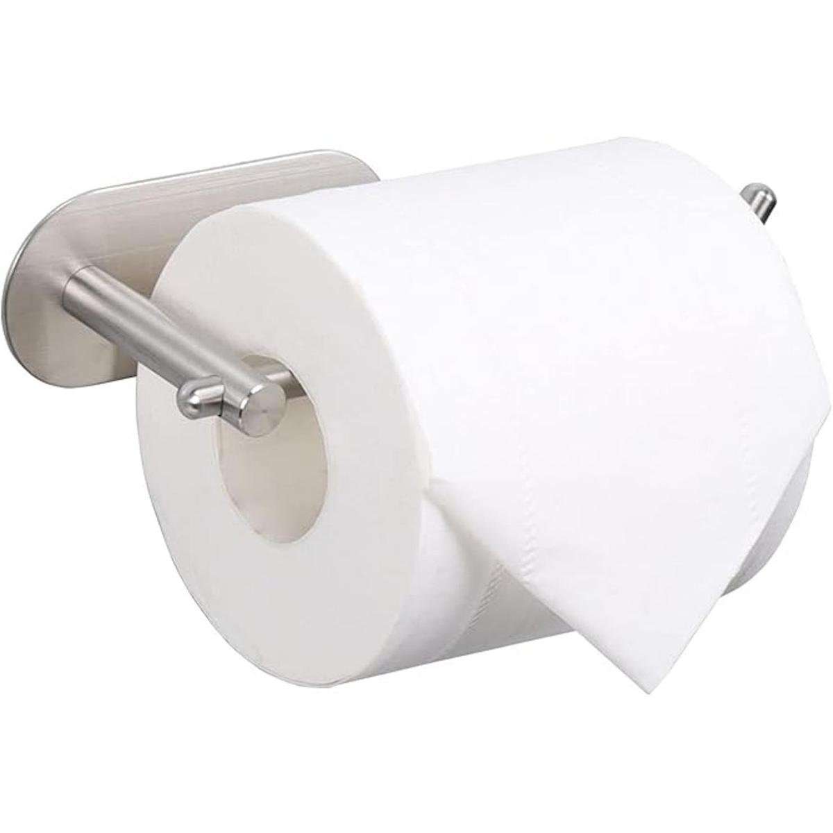 TocTen Soporte de papel higiénico autoadhesivo soporte de