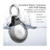 4 Pack Airtag Keychain for Apple Air Tag Holder IPX8