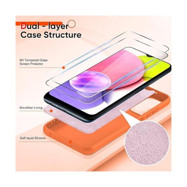 LeYi Funda para Samsung Galaxy A03S funda A03S con_2