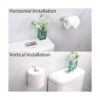 TocTen Soporte de papel higiénico autoadhesivo soporte de_6