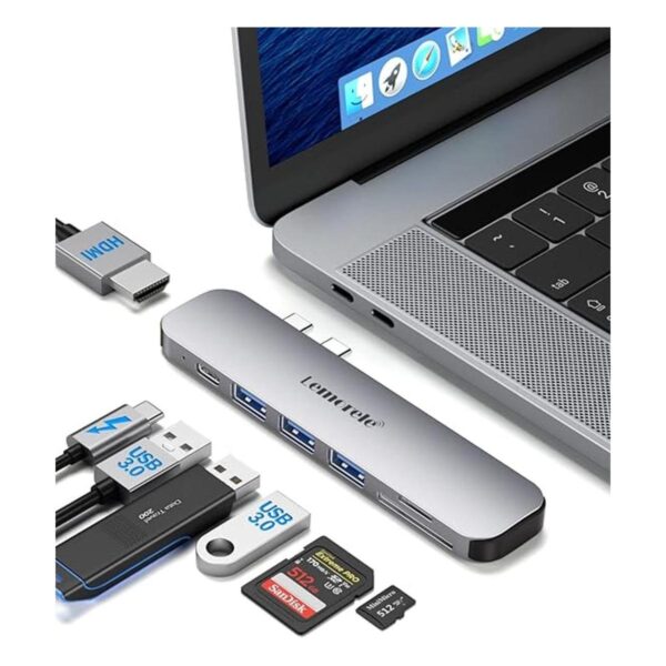 Lemorele USB C Hub for MacBook Pro Air M1 M2 2022 2021_1