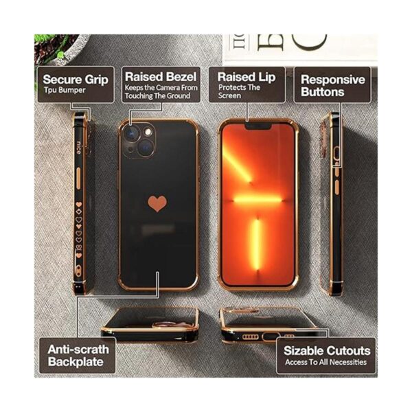 PeeTep Funda para iPhone 13 para niñas y mujeres funda de_2