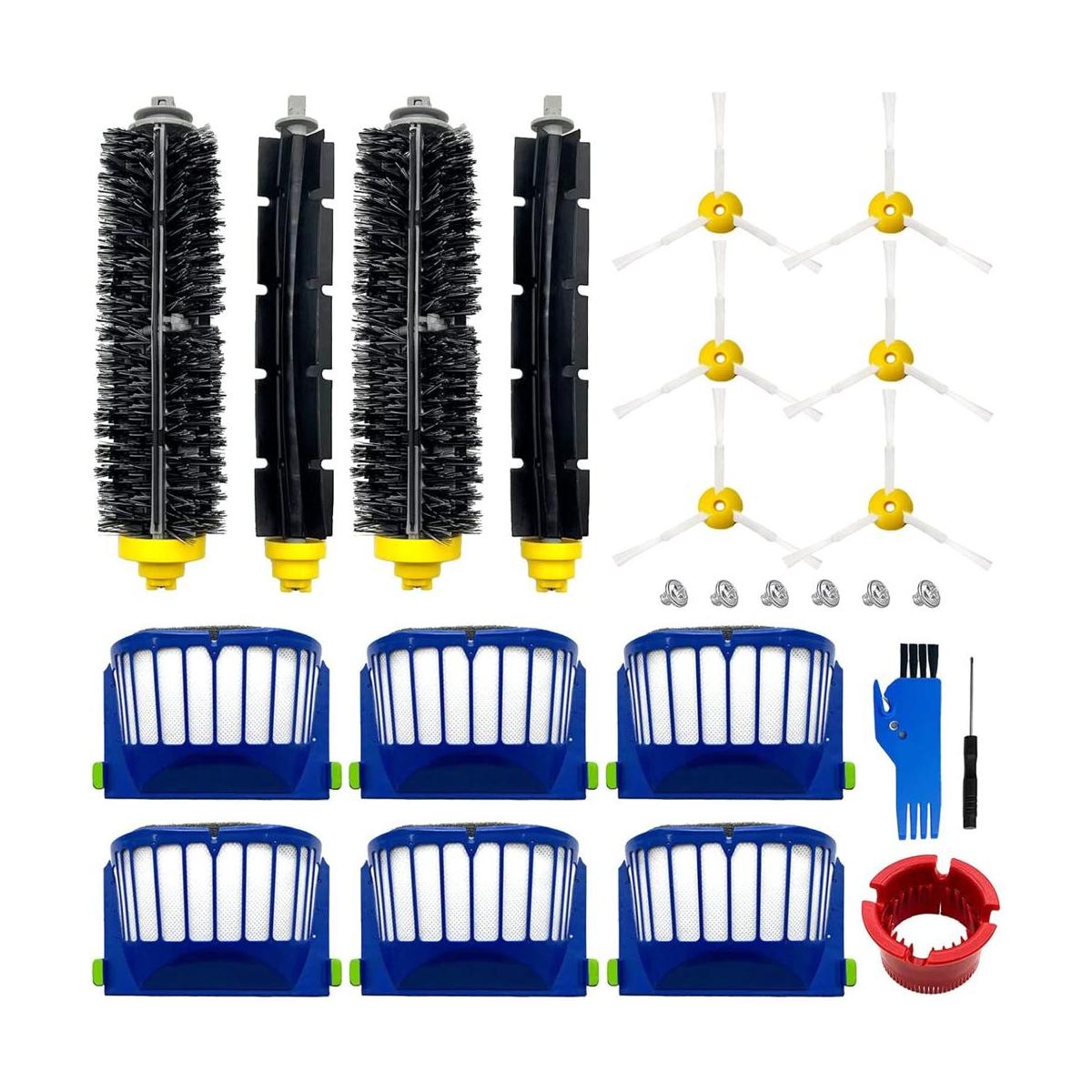 Rjnlsc Kit de piezas de repuesto para robot Roomba 600