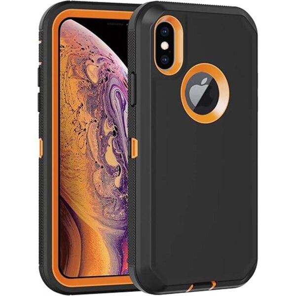 Aimoll88 Funda para iPhone Xs Max con protector de_1