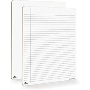 Cuaderno de borrado en seco tablero rayado para la_1