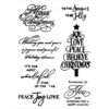 Palabras de bendición para árbol de Navidad sellos claros_3