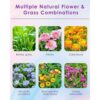 Bissap Ropa de cama para hámster de flores naturales y