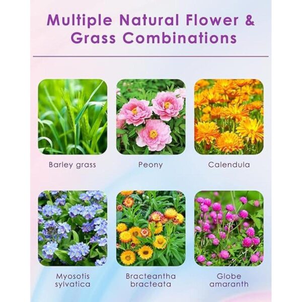 Bissap Ropa de cama para hámster de flores naturales y