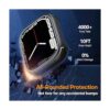 TAURI Paquete de 2 fundas para Apple Watch Series 87 de_4