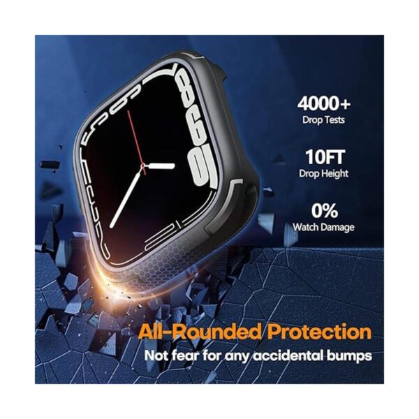 TAURI Paquete de 2 fundas para Apple Watch Series 87 de_4