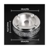 SHYFOY Cenicero de lujo para cigarrillos lindos ceniceros_6