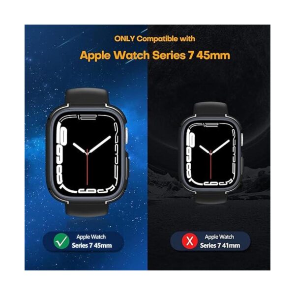 TAURI Paquete de 2 fundas para Apple Watch Series 87 de_2