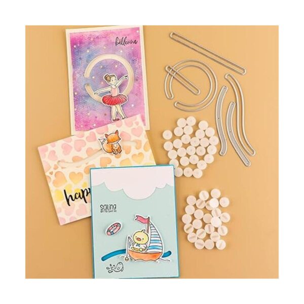 BAOFALI Juego de 40 planeadores para tarjetas deslizantes_5