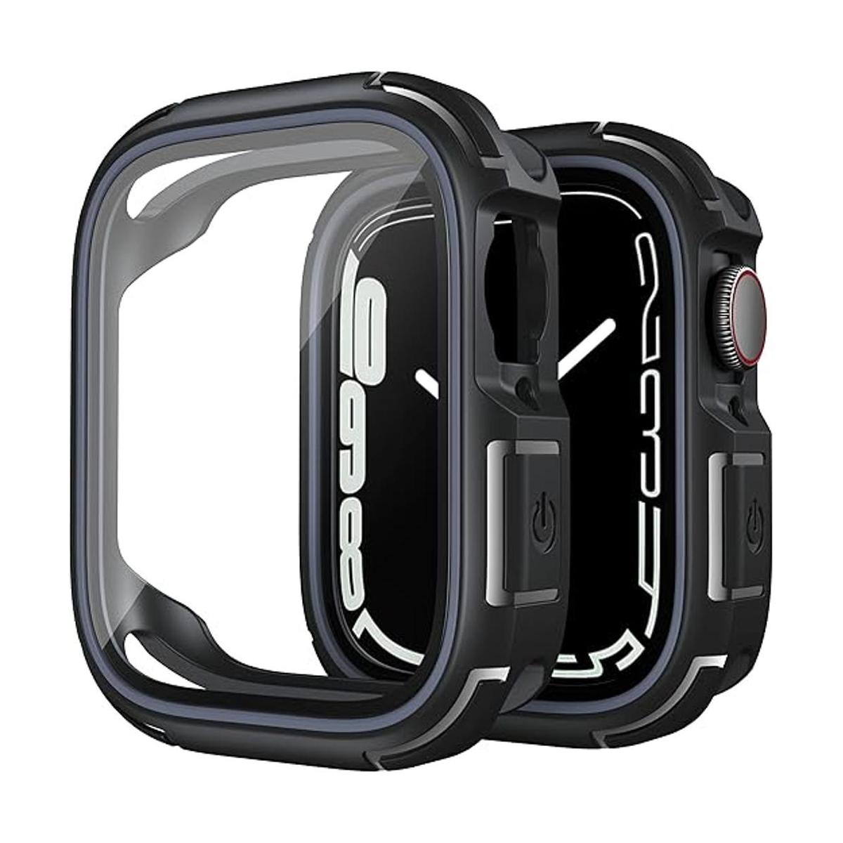 TAURI Paquete de 2 fundas para Apple Watch Series 87 de