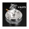 SHYFOY Cenicero de lujo para cigarrillos lindos ceniceros_5