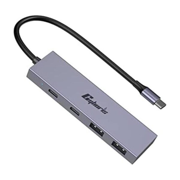 CYBORIS Hub USB C de 4 puertos adaptador USB C a USB 3.1_1