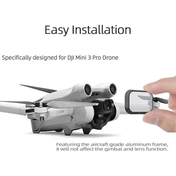 LENSKINS Filtros ND para DJI Mini 3 Pro Dron paquete de 4_4