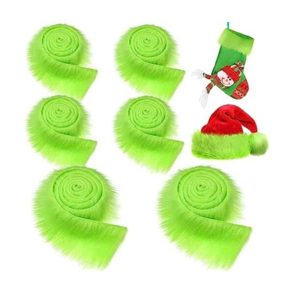 360 pulgadas de tela de pelo sintético de felpa lanuda