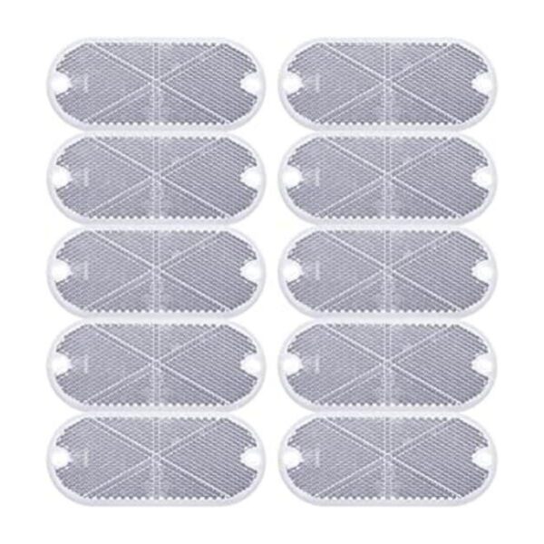 Paquete de 10 reflectores delanteros ovalados para puerta_1