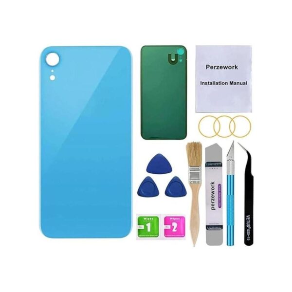 Perzework Reemplazo de vidrio trasero OEM para iPhone XR_1