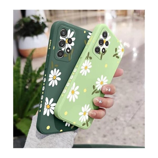 Sunswim Funda para Galaxy A53 5G con diseño de margaritas_5
