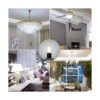 Umleeddlt Bombilla LED G9 de 4 W equivalente a halógeno_4