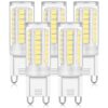 Umleeddlt Bombilla LED G9 de 4 W equivalente a halógeno_1